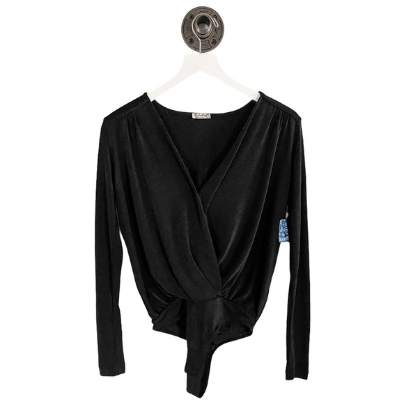 Free People Turnt Bodysuit in Black - Picture 6 of 12